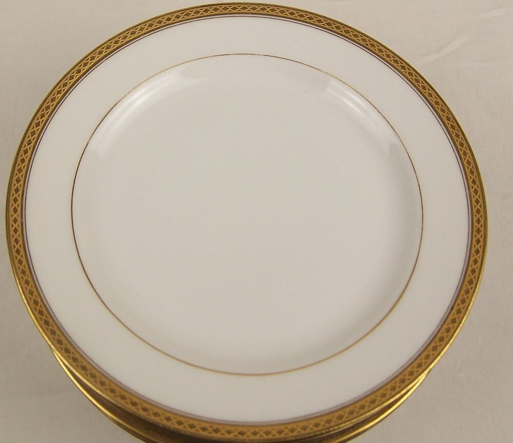 Haviland Limoges Marquis Schleiger 585 for Wright Tyndale Van Roden 6.5" Plates